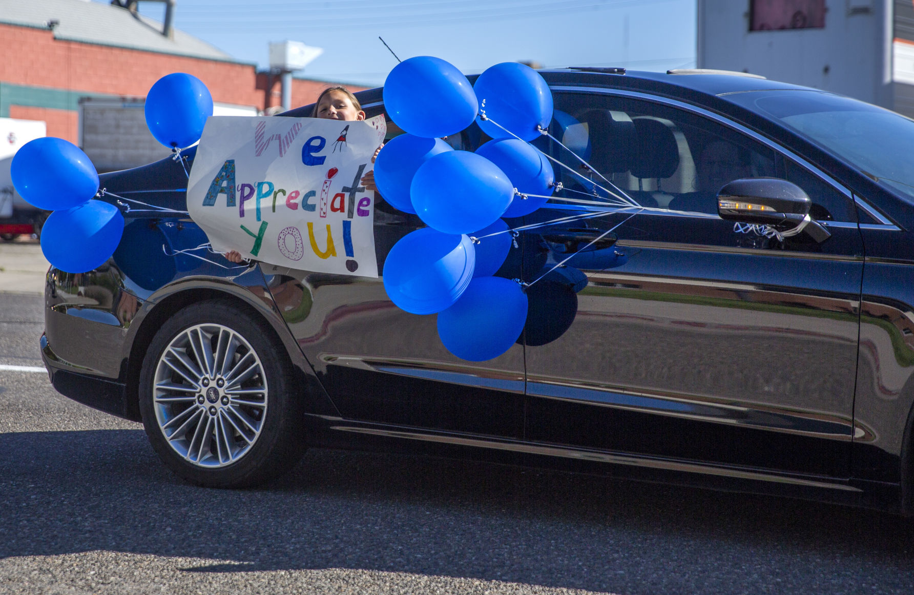 Back the Blue parade